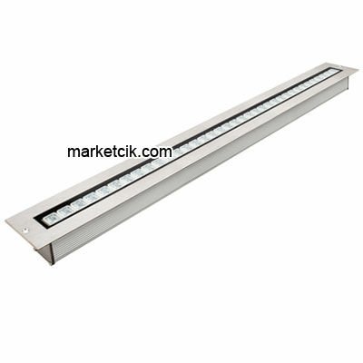 36 Watt Sıva Altı Led Wallwasher Duvar Boyama Aydınlatma Armatürü, Beyaz-Günışığı-Mavi-Kırmızı-Yeşil-Amber Işık