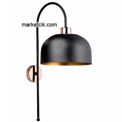 Cata CT-8164 Dekoratif Siyah Retro Duvar Aplik
