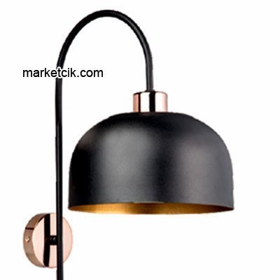 Cata CT-8164 Dekoratif Siyah Retro Duvar Aplik