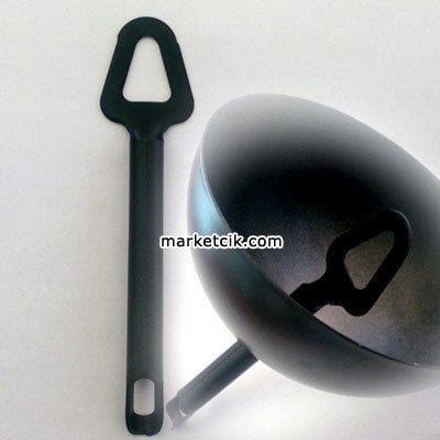 Avize İçin Pres Metal Siyah Tij Rozans Askısı