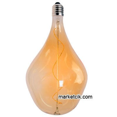 Heka Bal Camlı G210 Glop Dekoratif Led Rustik Ampul