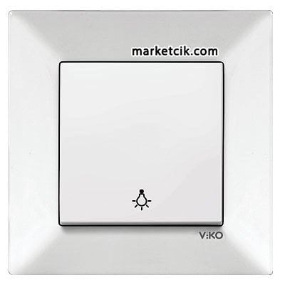 VİKO by Panasonic Meridian Beyaz Light Merdiven Anahtar Prizi