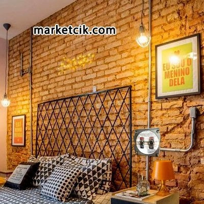 Marketcik Alüminyum Döküm Sıva Üstü 2li Kömütatör Anahtar Priz