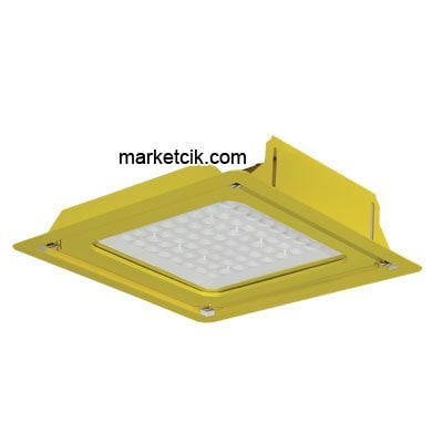 Pelsan 106581 Piroliz Ex-Proof 125 Watt Led Kanopi Benzinlik Armatürü IP66