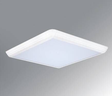 Pelsan 4x18 W Sıva Üstü Dekolap Opal Lensli Armatür Elektronik Balast