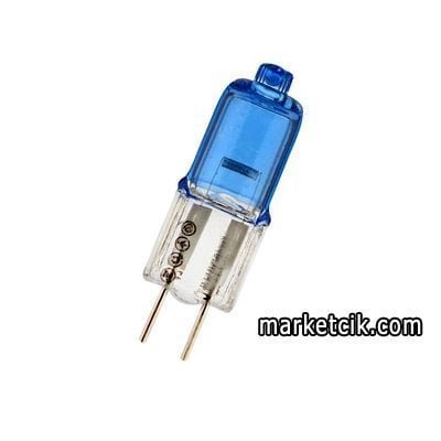 12 Volt 20 Watt G4 Kırık Beyaz Halojen Kapsül Ampul, Avize Ampulü