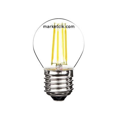 4-6 Watt E27 Duy Led Filament Ampul, Normal Duy Top Model Led Ampul, STOK SORUNUZ