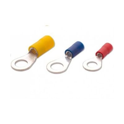 4-6 mm M6 Yuvarlak Tip İzoleli Kablo Papucu 100 Adet