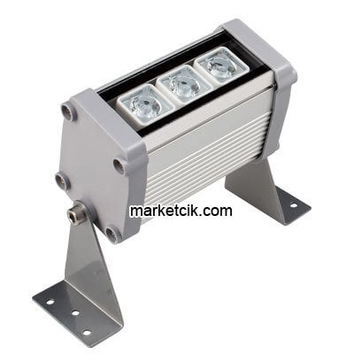 Marketcik Amber Wallwasher Led Aydınlatma 10cm 3 Watt