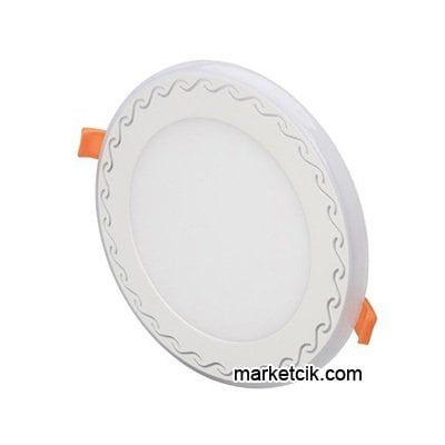 Cata CT-5120 7 Watt Sıva Altı Çift Renk Led Panel Armatür Günışığı-Beyaz Işık