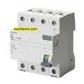 Siemens 5SV4344-0 3x40 Amp. 30 mA Trifaze Kaçak Akım Koruma Rölesi