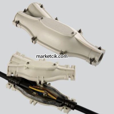 Y Tip Branşmanlı 3x185+95 Kablo İçin Yeniden Dolabilen Ek Muf, Bedaş Tip