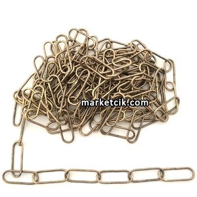 Marketcik Avize Abajur Askı Zinciri Eskitme Renk, 50cm-1,2,3,4 Metre Satış