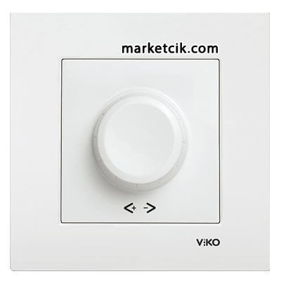 VİKO by Panasonic Karre Krem 600 Watt Rotatif Dimmer Priz