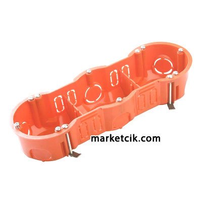 Mutlusan Turuncu 3 lü Alçıpan Kasa Alev Yayan