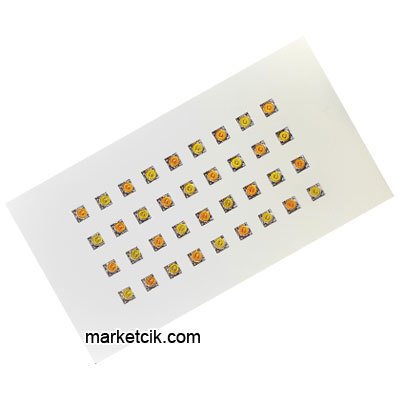 Marketcik 18 Watt Dikdörtgen Kuyumcu Vitrin Led Aydınlatma Günışığı Işık Beyaz Kasa