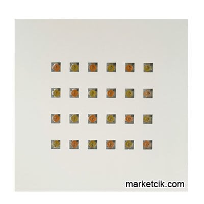 Marketcik 54 Watt Kare Kuyumcu Vitrin Led Aydınlatma Günışığı Işık
