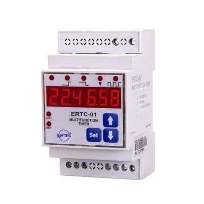Entes ERTC-01 DIN Çok Fonksiyonlu Zaman Rölesi
