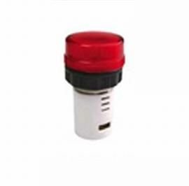 Mutlusan Pano İçin BA9S Duylu Ledli 22mm Sinyal Armatürü 220V