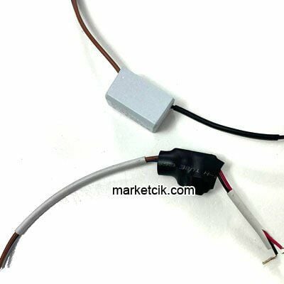 Marketcik 3 Watt Power Led Plaka Beyaz Işık 12Volt