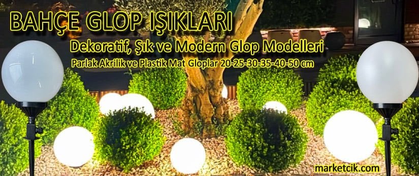 Bahçe Glop Işıkları